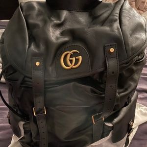 GUCCI Leather Backpack